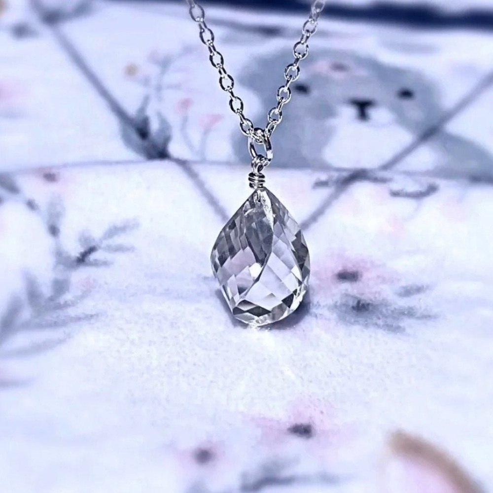 Hand Made Quartz Charm Necklace - Picture 2 of 6